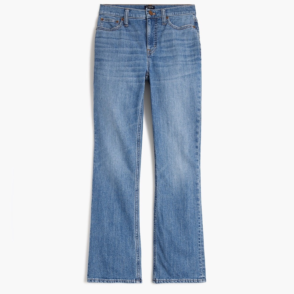 J Crew Midrise Flare Crop